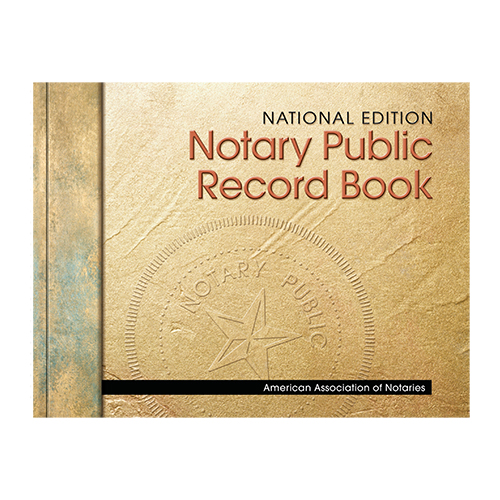 Tennessee Notary Public Journal (Record Book) - Stone Cover