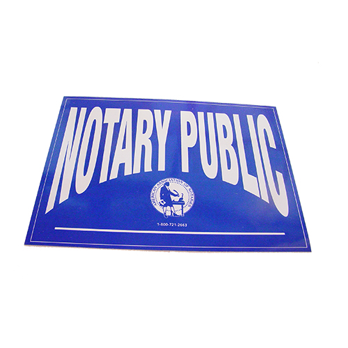 Tennessee Notary Public Decals